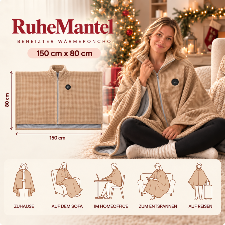 RuheMantel™ - Wärmeponcho