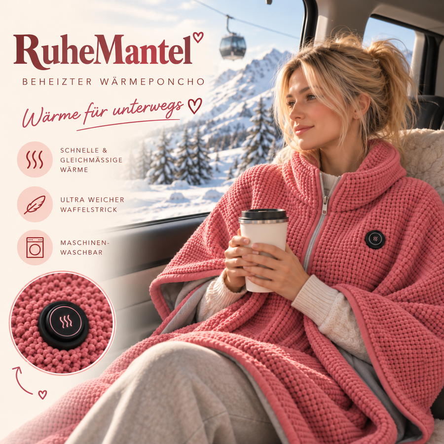 RuheMantel™ - Wärmeponcho